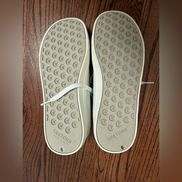Tretorn White and Gray Sneakers - Picture 5 of 6